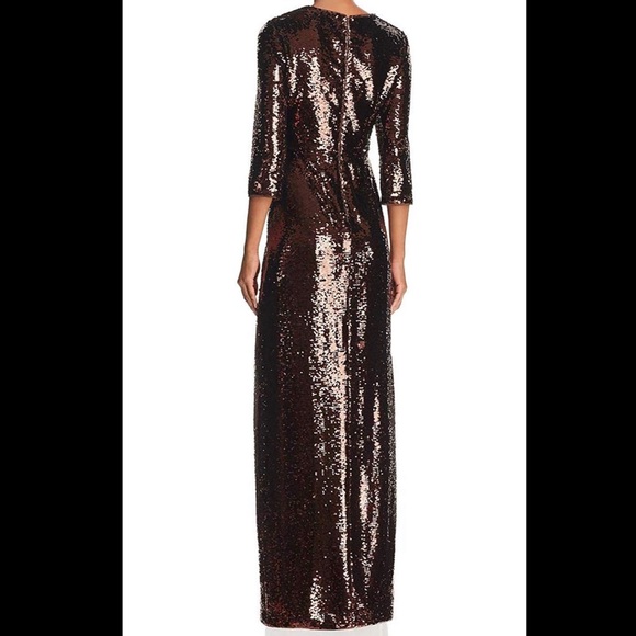 Aidan Mattox Dresses Saleaidan Mattox Bronze Sequin Gown Nwt Poshmark